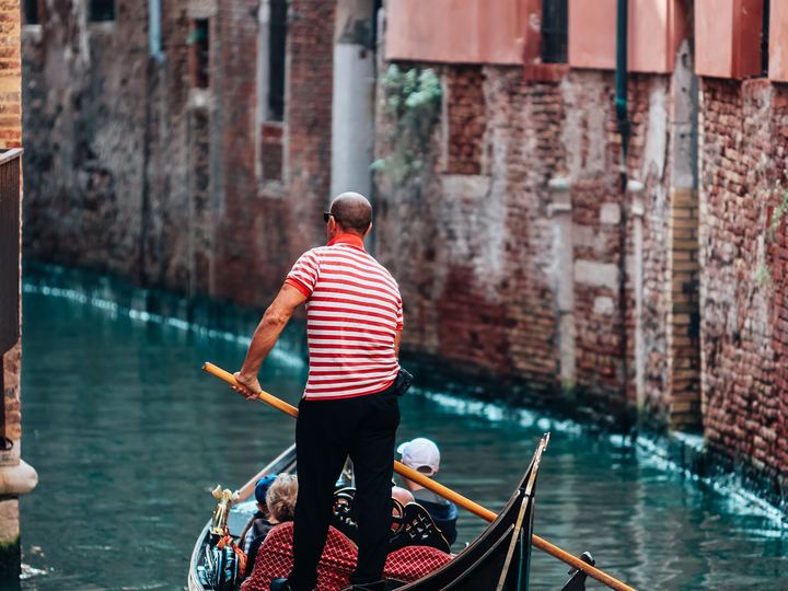 Venice gondola ride